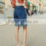Summer Fashion Design Outdoor Girls Jean Half Pants China thumbnail-4