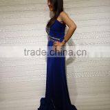 GZY New Arrival Women Sleeveless Long Wedding Party Dress Latest Dress Designs Photos thumbnail-4