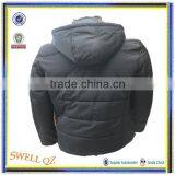 European Fashion Winter Fake Down Coats for Man With Hood thumbnail-2
