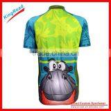 Kroad China Sublimation Print Manufacturer Fluorescent Green/yellow Cycling Pro Team Jerseys thumbnail-2