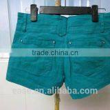 2016 Baby Twill Latest Style School Wear Jeans Shorts of Juniors thumbnail-2