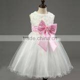 C95#Baby Girl Lace Puffy Wedding Dress Girls Party Dresses thumbnail-3