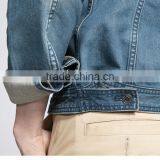 Man Jean Jacket OEM Design Wholesale Denim Jackets Men Cutom Men's Clothing thumbnail-3