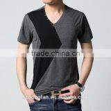 Clothes Men Slim Fit T-shirt Men Short Sleeve Shirt Casual T Shirt Tee Top Mens Short Shirt thumbnail-3