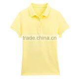 Wholesale Latest Slim Fit Blank Polo Shirts Cheap Plain Girls Tshirt thumbnail-4