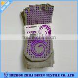 High Elasticity Custom Non Slip Toeless/Toe Yoga Socks for Women thumbnail-6