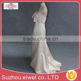 Long Sleeve White Wedding Dress/ Wedding Dress 2017 thumbnail-3