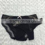 Stylsih Fancy Adult Woman Hot Lace on Mesh Panty G-string Two Set OEM Shantou Underwear Quality Free Sample thumbnail-2