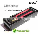 High Top Premium Custom Waxed Flat Sneakers Laces for Ankle Boots - Best Wax Shoes Laces for Cemented Sport Shoes - Red thumbnail-5