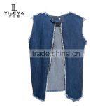 Denim Vest Women,girls Denim Vest Factory thumbnail-6