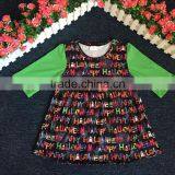 Wholesale Children's Clothing Kids Girls Christmas Winter Dresses thumbnail-3