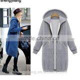 Prom Popular Trend Slim Fit Elongated Urban Extra Long Hoodies/coat /outwear Manufacturer thumbnail-3