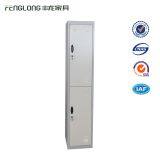 Высококачественные вертикальные двухдверные стальные шкафчики для сотрудников для спортивных вещей и хранения обуви