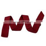Polyester Multifunction Skinny Scarf Wine Red Choker thumbnail-1