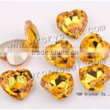 4827 Crystal Beads 28mm Heart Glass Gemstone thumbnail-1