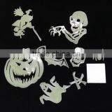 Halloween Wall Sticker Glow in Dark Window Sticker Fluorescent Luminous Decorations