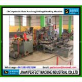 CNC Hydraulic Plate Punching Drilling And Marking Machine