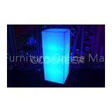 Rechargeable LED Column Bar Table Bar Table Outdoor Patio Furniture Set thumbnail-1