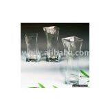 3pcs Clear Glass Vase thumbnail-1