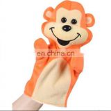 lovely monkey plush handpuppet toy OEM welcome