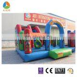 New Design Boys Bouncy Castle Inflatable Super Hero Park