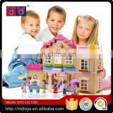 Newest puzzle hourse building blocks for boys and girls