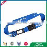 Wholesale custom made tsa luggage strap with handle