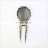 Metal Golf Divot Repair Tool With Golf Ball Marker thumbnail-5