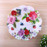 TX211 PLASTIC FLOWER EDGE IML CHEAP PLATE CAKE PLATE thumbnail-4