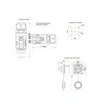 IP67 Waterproof Fireproof Circular USB Connector With USB Port Data Connector for Data Transmission Equipment thumbnail-2