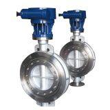 STAINLESS STEEL ECCENTRIC BUTTERFLY VALVE тройной запорный дроссельный клапан