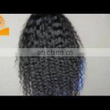 Ponytail afro braided bun hairpiece Synthetic 613 full lace wig human hair weft