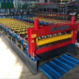 Popular Roofing Panel Trapezoidal Shape Rolling Forming Machine Hebei thumbnail-3