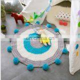 Wholesale Round Soft Knitting Baby Mats for Playing thumbnail-4