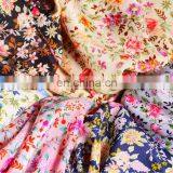 Manufacturer Wholesales 75D*75D High Quality Printed Chiffon Fabric for Dresses thumbnail-5