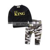 Short /long Sleeve Shirt and Camouflage Pants Sets 2PCS Children Baby Clothes Set Kids Suit Wholesale thumbnail-3