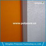 Polycore PC honeycomb sandwich panel Optpan irregular core as door panel