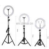 10 Inch 26cm Tiktok Video Photography Makeup Led Fill Ring Light With Tripod Stand 160 210cm thumbnail-3