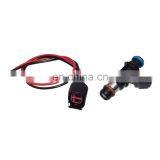 Fuel Injector & Pigtail Wire For Cadillac Chevrolet GMC Hummer 12580681 1P1344 thumbnail-1