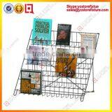 Fashionable Useful Metal Wire Display cd Rack thumbnail-3