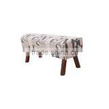 French Style Upholstery Bench,Wooden Frame Bench,Long Upholstery Bench thumbnail-3
