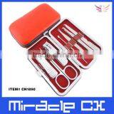 7pcs Small Metal Frame Promotion Manicure Set