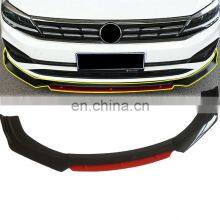 vordere Lippe Factory Direct High Quality Carbon Fiber universal Front Bumper Lip For POLO 2012 2018