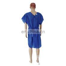 Dark Blue PP SMS Patient Gowns Disposable thumbnail-2
