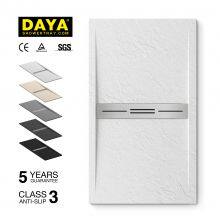 Acrylic Shower Tray Stone Shower Tray Bathroom Base thumbnail-1