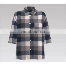 Fashion High Density 100% Cotton Yarn Dyed Fabric for Shirt thumbnail-2