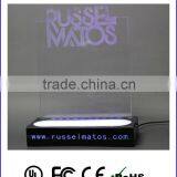 OEM Design Stylish Acrylic Bottle Display From Shenzhen Supplier