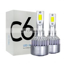 Good Quality Led C6 8000K Led Car Lights H11 H4 9005 9007 36W Fog Lights Car Led Headlight For All Automobile