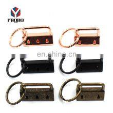 Well-designed Functional Metal Nickel Plated Key FOB Hardware Tail Clip thumbnail-3