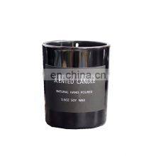 Black Custom Aroma Soy Wax Candle Scented Candles Luxury Jars thumbnail-2